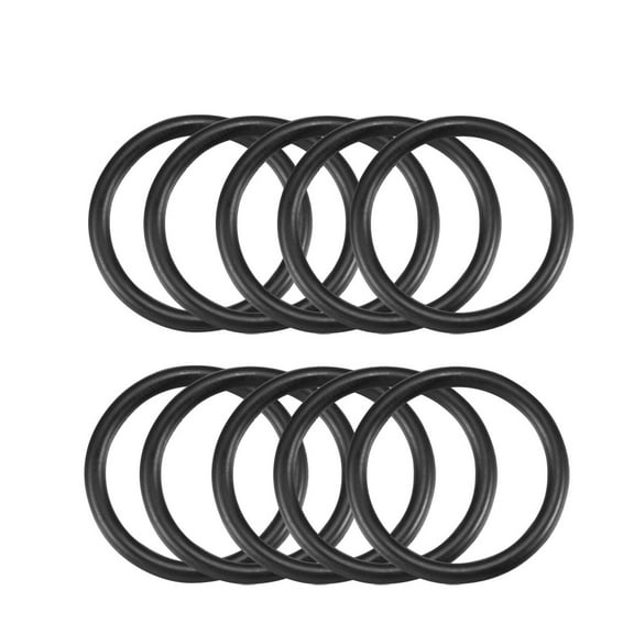 Unique Bargains 10 Pcs 24mm x 2.5mm Rubber O-ring Oil Seals Sealing Ring Gasket