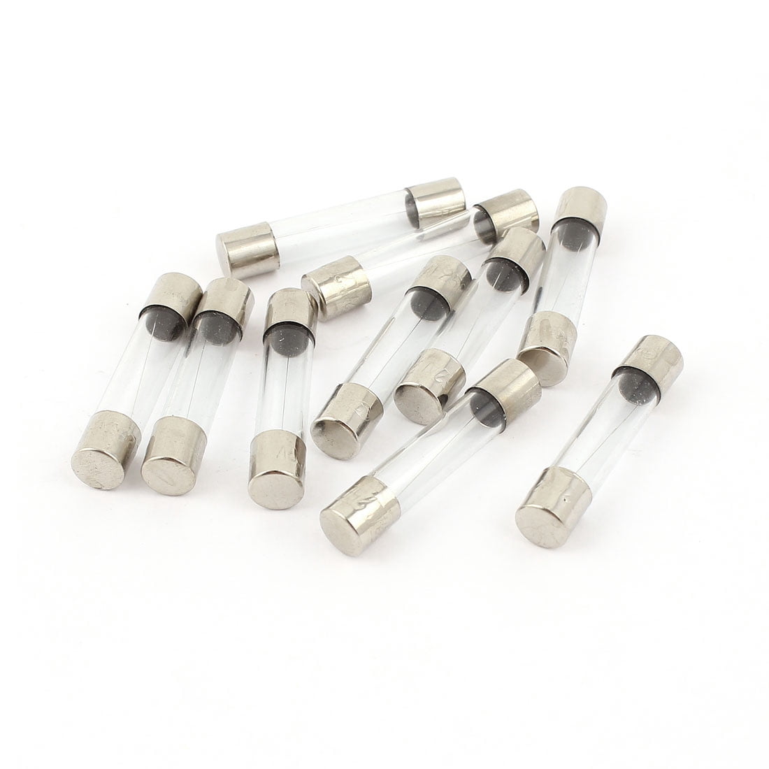 150Pcs 15value 6x30mm Fast-blow Glass Fuse Assorted Kit Box