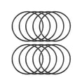 thumbnail image 1 of Unique Bargains 10 Pcs 37mm Inside Dia 1.5mm Thick Rubber Oil Sealing O Ring Replacement, 1 of 1