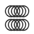 thumbnail image 1 of Unique Bargains 10 Pcs 38mm x 3.5mm x  30mm Flexible Rubber O Ring Seal Washer Black, 1 of 1