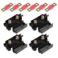 thumbnail image 1 of Unique Bargains 10 Pcs Black 175A Fuse with In-Line Holder Electrical Protection Fusible for Car Audio Video Stereo, 1 of 6