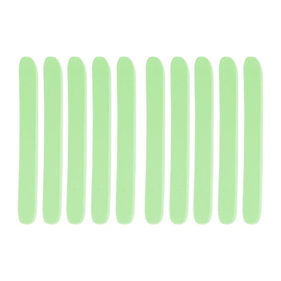 Unique Bargains 10 Pcs Compressed Facial Sponge Portable Reusable Cleansing Puff Green