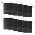 thumbnail image 1 of Unique Bargains 10 Pcs  Dustproof Shoe Dust Bag Shoes Storage Bag Drawstring Storage Bag Black, 1 of 5