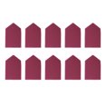 thumbnail image 1 of Unique Bargains 10 Pcs House Shape Face Makeup Sponge for Bedrooms Wine Red Hydrophilic Non-latex, 1 of 4