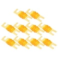 thumbnail image 1 of Unique Bargains 10 Pcs Mini ANL Fuses 40A Audio CD Fuse for Car Motorcycle Boat Durable Plastic Metal Gold Tone Orange, 1 of 6