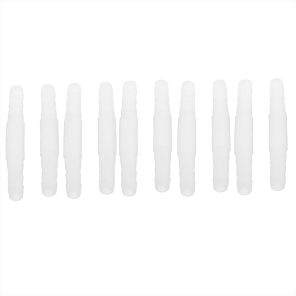Unique Bargains 10 Pcs Plastic T Shape Air Tubing Tube Connectors Joint for Fish Tank