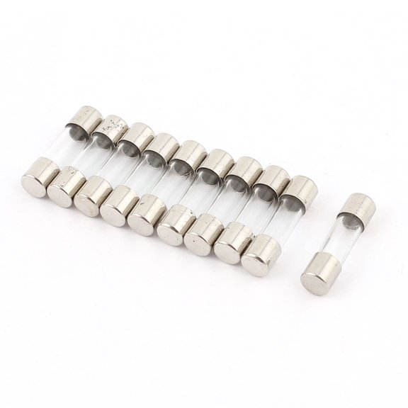 Unique Bargains 10 Pcs Quick Fast Blow Glass Fuse 5x20mm 250V 32mA 0.032A