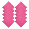 thumbnail image 1 of Unique Bargains 10 Pcs Reusable Glasses Cleaning Cloth for Glasses 3.94"x3.94" Rose Red, 1 of 5