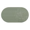 thumbnail image 1 of Unique Bargains 10 Pcs Round Solid Color Jute Placemat 11.81"x11.81" Green, 1 of 5