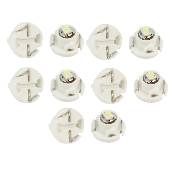 Unique Bargains 10 Pcs T4.2 Ice Blue 3020  1  Dashboard Dash Light Bulb for Auto Internal