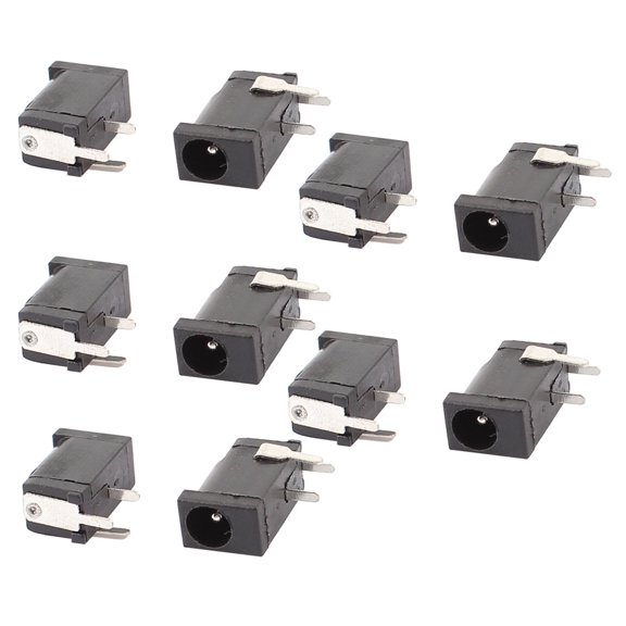 Unique Bargains 10 Pcs Tablet PC 3.5mmx1.3mm DC Power Charging Port Motherboard Connector Jack