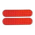 thumbnail image 1 of Unique Bargains 10 Pcs Vehicle Car Auto Red Plastic Reflective Stickers, 1 of 2