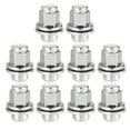 thumbnail image 1 of Unique Bargains 10 Pcs Wheel Lug Nuts Compatible for Jaguar XF XJ XE M12 x 1.5 Carbon Steel Silver Tone Tire Lugnuts, 1 of 6