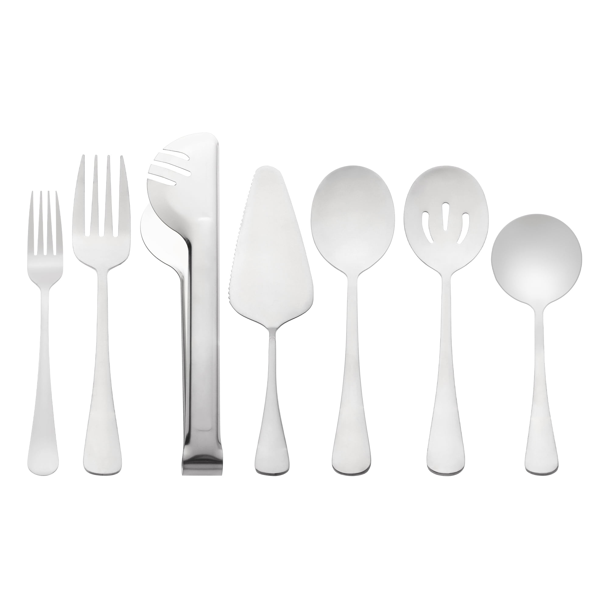 Unique Bargains 10 Piece Silverware Set Stainless Steel Flatware Silver 10 Pcs