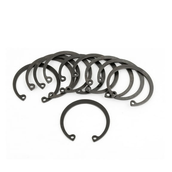 Unique Bargains 10 Pieces 2.5mm Diameter Hole Internal Retaining Circlips Ring