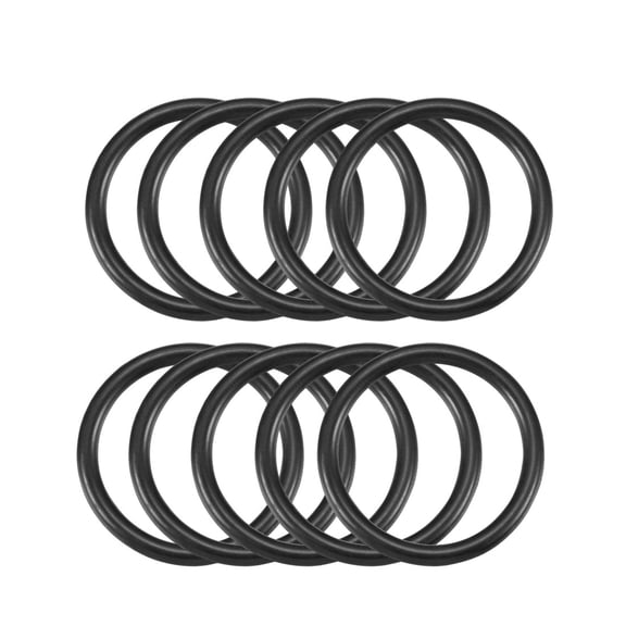 Unique Bargains 10 x Mechanical O Rings Oil Seal Sealing Washers Black 32mm x 3mm