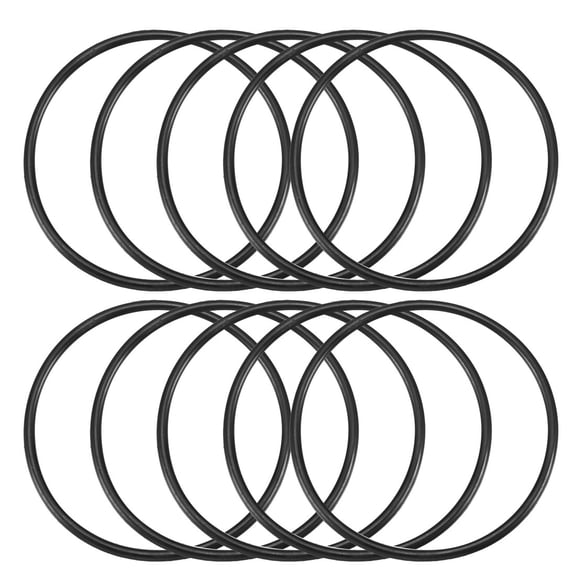 Unique Bargains 10 x NBR 55mm x 2.5mm Hole Sealing O Rings Gaskets Washers for Automobile