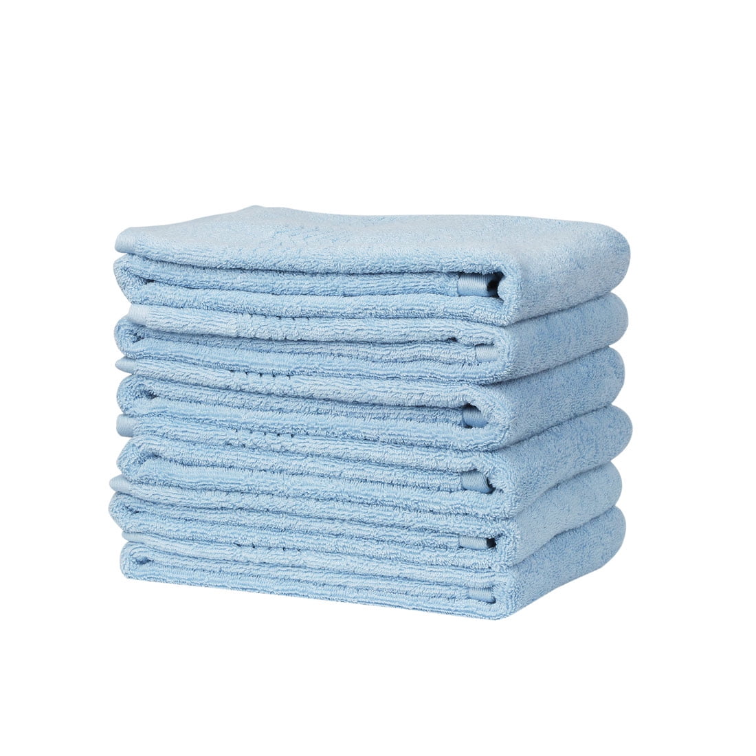 Tudomro 52 Pack Wash Cloths 13 x 13 Face Washcloths Bulk Cotton