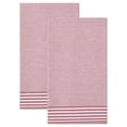 thumbnail image 1 of Unique Bargains 100% Cotton Striped Kitchen Towels Orange 26" x 18", 1 of 8