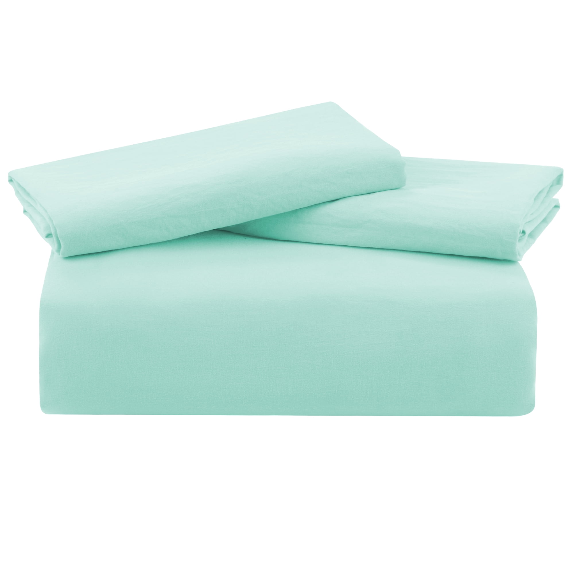 Unique Bargains 100% Microfiber Soft 3 Pieces Duvet Cover Set Twin Aqua Blue