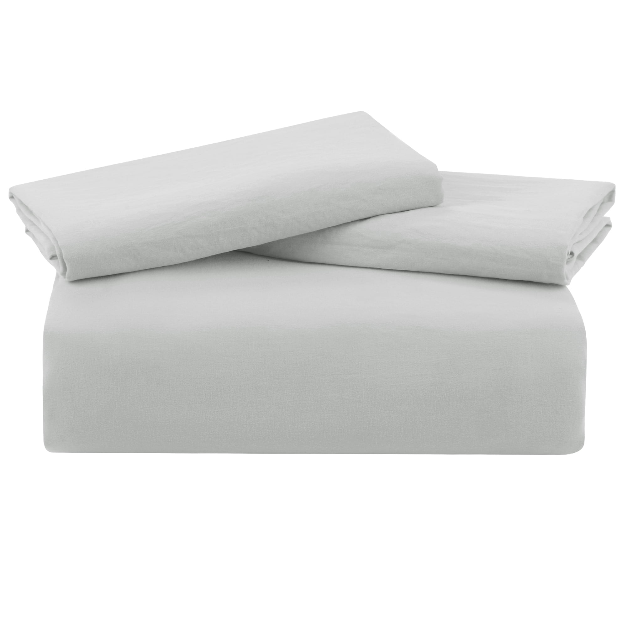 Unique Bargains 100% Microfiber Soft 3 Pieces Duvet Cover Set Twin Light Gray