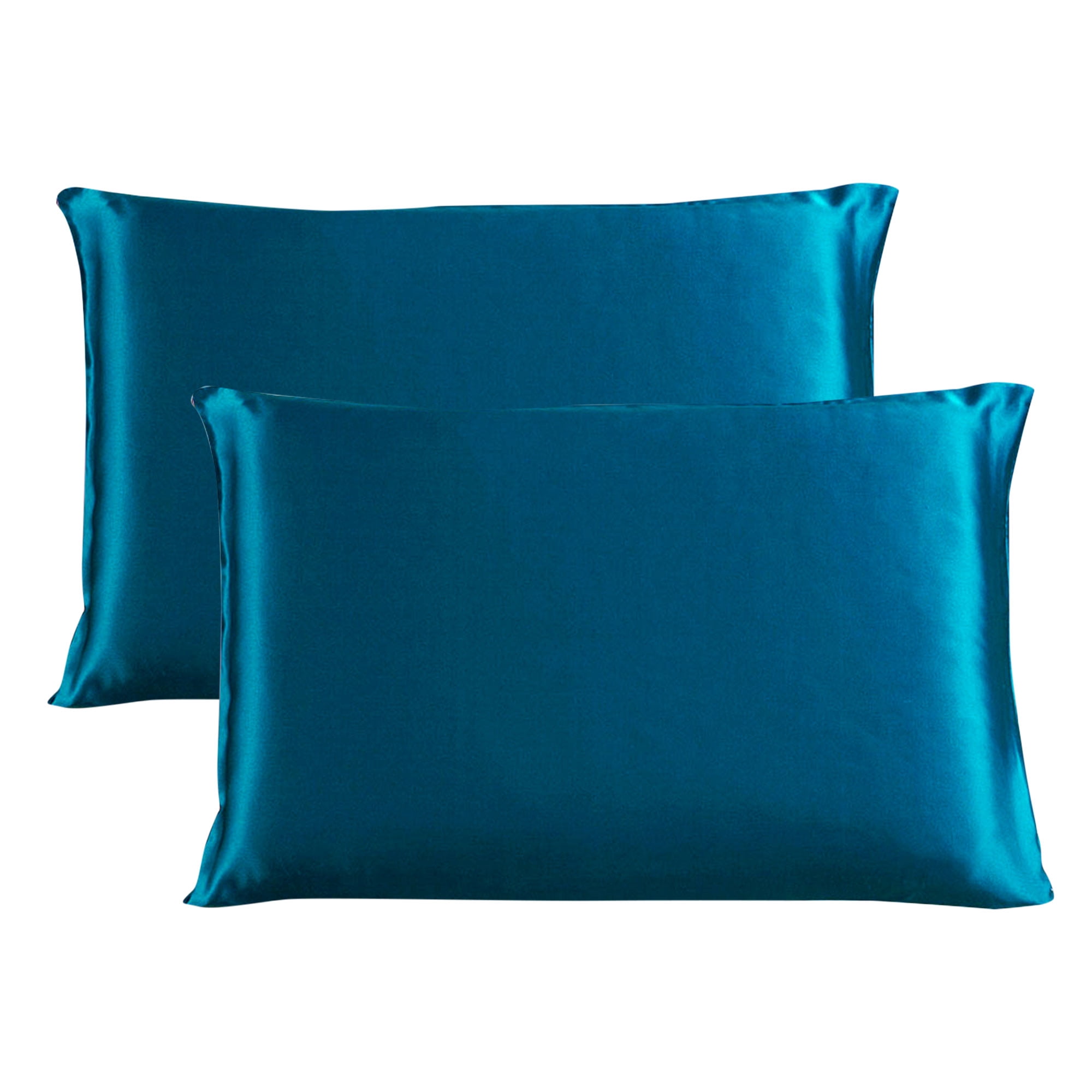 Unique Bargains 100% Mulberry Silk Pillowcase Set of 2, Queen Size