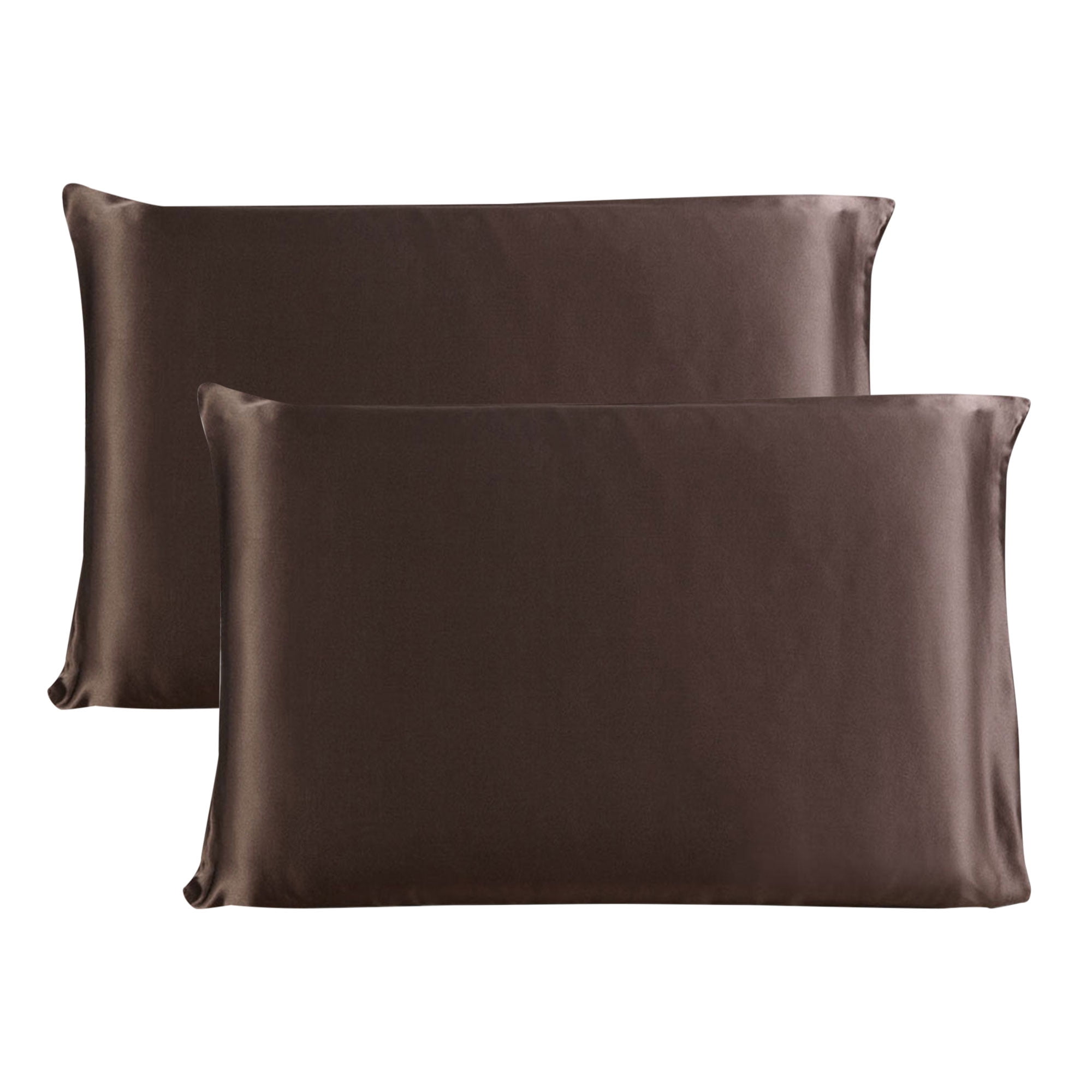 Unique Bargains 100% Mulberry Silk Pillowcase Set of 2, Standard Size