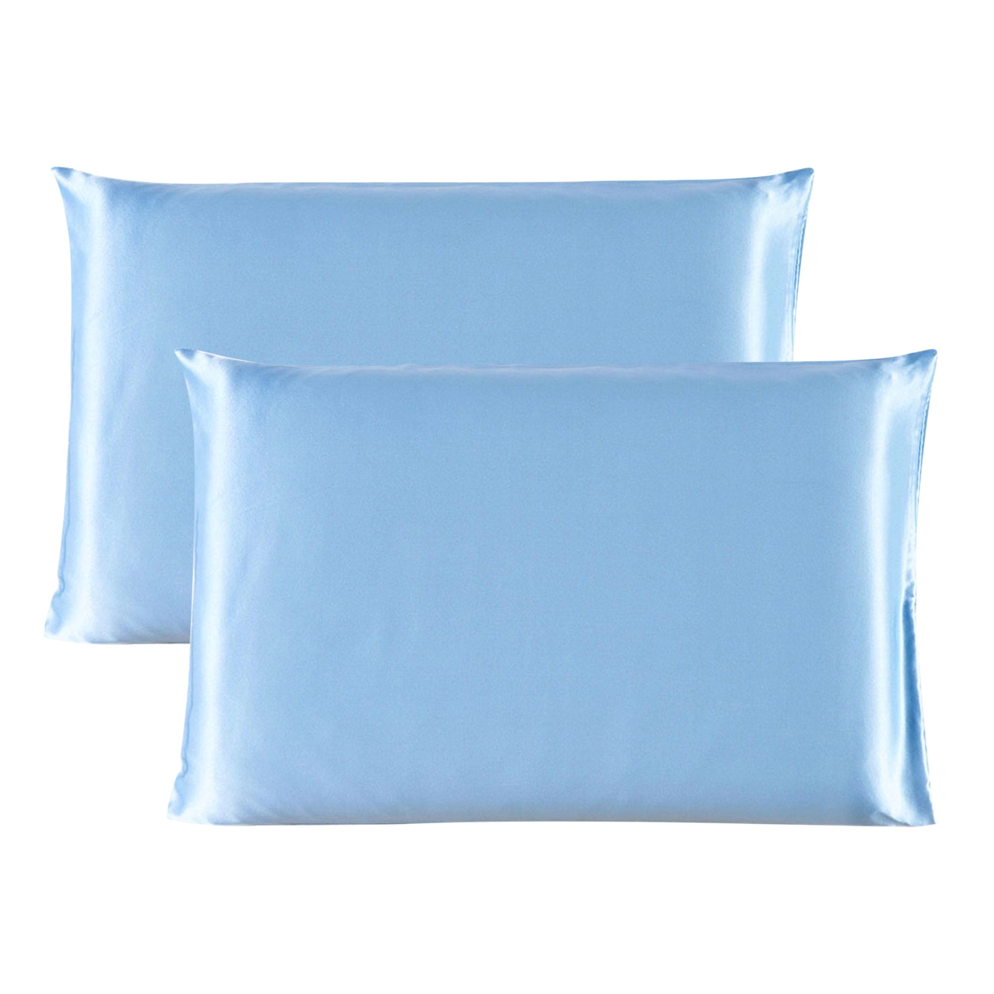 Unique Bargains 100% Mulberry Silk Pillowcase Set of 2, Standard Size