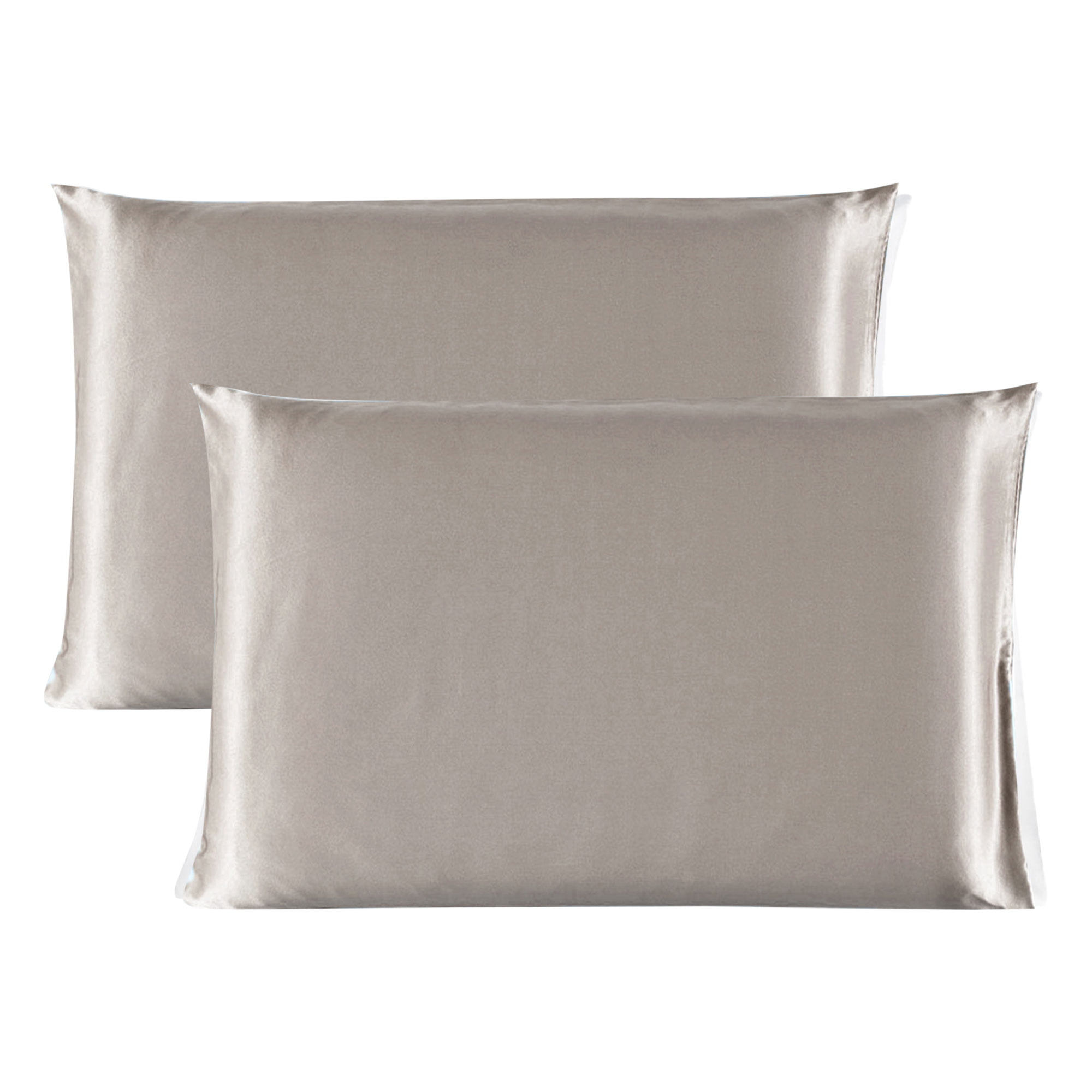 Embroidered 100% Mulberry Silk Pillowcase Twin Set