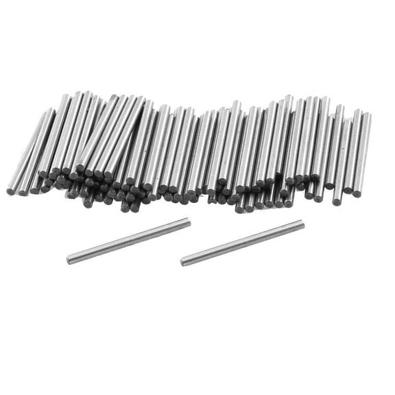 Unique Bargains 100 Pcs 1.15mm Diameter 15.8mm Length Cylinder Parallel Dowel Pins
