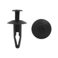 thumbnail image 1 of Unique Bargains 100 Pcs 7mm Hole Dia Black Plastic Rivets Retainer Clips for Car Bumper, 1 of 2