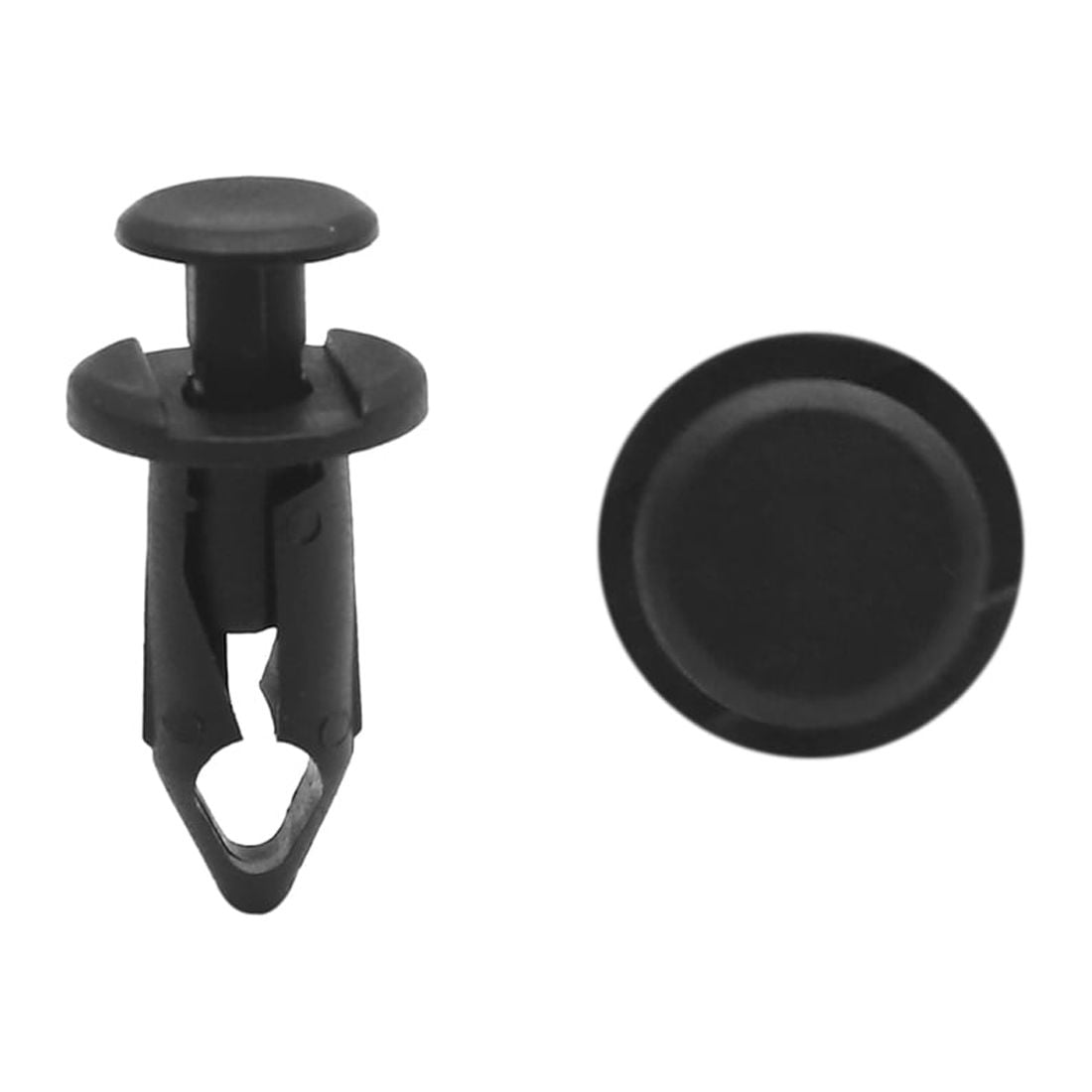 Unique Bargains 100 Pcs 9mm Hole Dia Plastic Rivets Car Bumper Fender ...