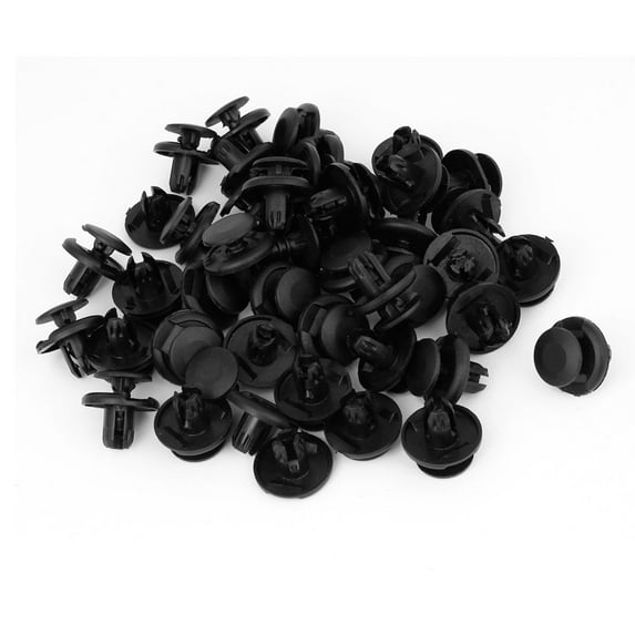 Unique Bargains 100 Pcs Nylon Rivet Fastener Expansion Push in Fender Clips 8mm for Unique Bargains