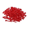 thumbnail image 1 of Unique Bargains 100 Pcs Portable 49mm Golf Tees 1.93" Red, 1 of 5