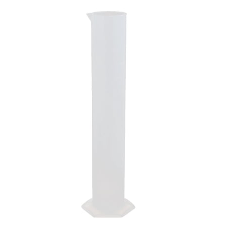 Unique Bargains 1000mL Plastic Laboratory Solution Liquid Measurement Graduated Cylinder Clear
