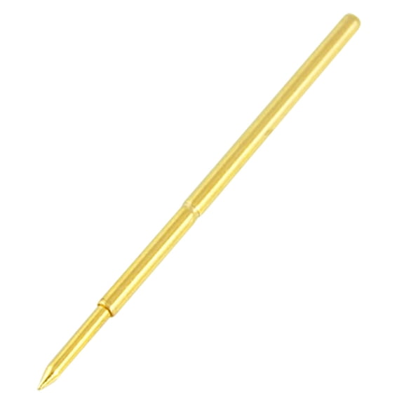 Unique Bargains 100Pcs 0.3mm Spear Tip Spring Test Probe Pin 16.55mm Length