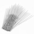 thumbnail image 1 of Unique Bargains 100Pcs 5.9" Chemistry Test Tube Bottle Washing Cleaning Nylon Brush Clear, 1 of 1