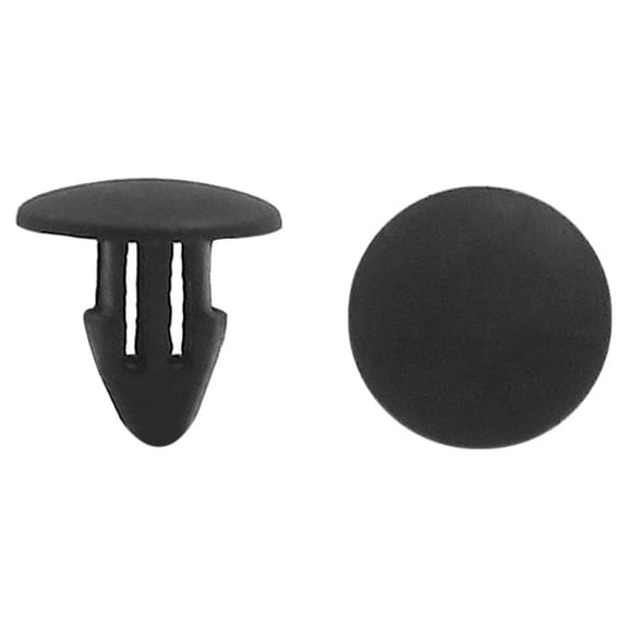 Unique Bargains 100Pcs 5mm Hole Door Trim Fender Clips Push in Plastic Rivets Fasteners for Car
