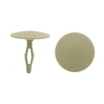thumbnail image 1 of Unique Bargains 100Pcs Beige 4mm Hole Diameter Trim Boot Plastic Rivets Clips Fastener Retainer, 1 of 2