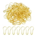 thumbnail image 1 of 100 Pieces Bulb Safety Pins, Gold Tone Gourd Safety Pins Calabash Crochet Stitch Markers, Metal Safety Pins for Knitting, DIY Project, Swing Tag, 1 of 8