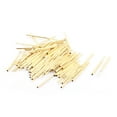 thumbnail image 1 of Unique Bargains 100Pcs R100-4W 0.6mmx0.6mm Tip 39mm Length Test Probes Testing Pin Receptacles, 1 of 1