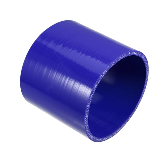 Unique Bargains 100mm 3.94" Long Universal Car Straight Silicone Coupler Turbo Pipe Replacement Blue