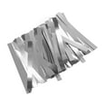 thumbnail image 1 of Unique Bargains 100pcs Car 99.6% Pure Nickel Strip Tape 0.15x8x100mm for 18650 Battery Lithium Battery Pack Welding, 1 of 6