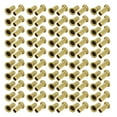 thumbnail image 1 of Unique Bargains 100pcs M5 x 12mm Brass Plated Metal Hollow Eyelets Rivets Gold Tone, 1 of 3