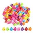 thumbnail image 1 of Unique Bargains 100pcs Mini Claw Clips Hair Clips for Girls Flower Pattern Barrette Baby Hair Accessories, 1 of 6