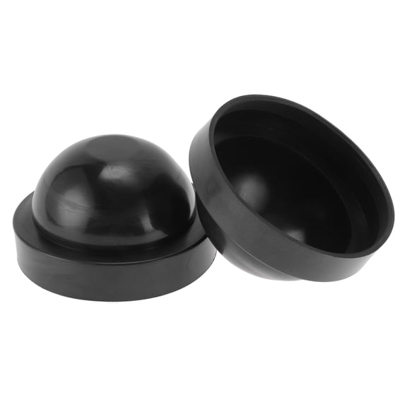 Unique Bargains 105mm Car Headlight Dust Cover F20B Silicone Round Cap Silicone Housing Dust Seal Cap 2 Pcs