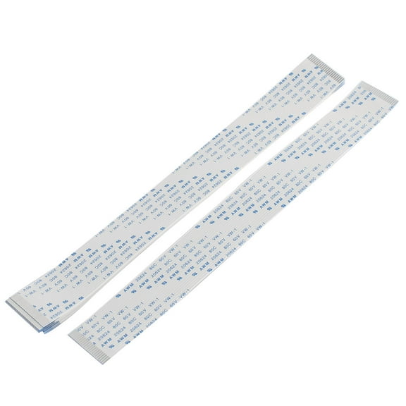 Unique Bargains 10Pcs 1.0mm Pitch 22 Pin AWM 20624 80C 60V -1 Flexible Flat Cable FFC 200mm