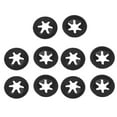 thumbnail image 1 of Unique Bargains 10Pcs 3mm x 9mm Internal Tooth Locking Washers, 1 of 1