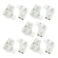 thumbnail image 1 of Unique Bargains 10Pcs 6.3mm Crimp Terminal Spade Receptacle Wire Connector w Insulating Case, 1 of 1