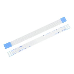 Unique Bargains 10Pcs 6 Pin 0.5mm Pitch FFC/FPC Flat Ribbon Wire 45mm Long